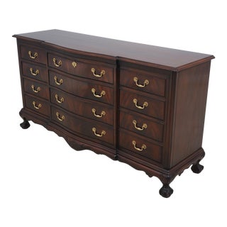 Drexel Ball & Claw Mahogany Chippendale Dresser For Sale