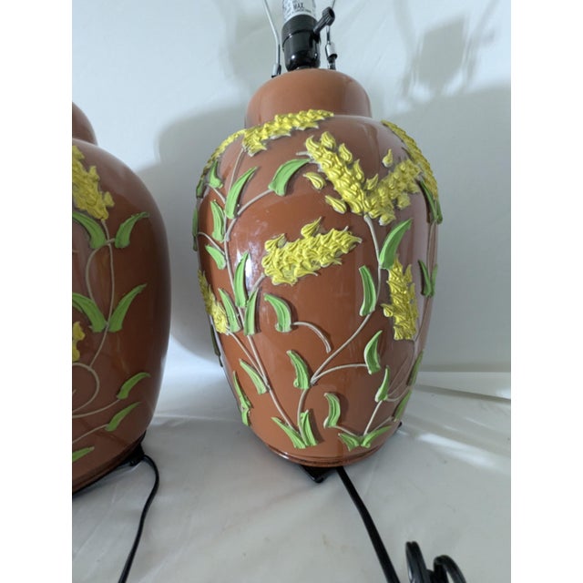 Mid-Century Modern Vintage Table Lamp Set - a Pair For Sale - Image 3 of 4