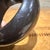 Black Acrylic or Lucite Bangle Bracelet Mid Century Modern For Sale - Image 12 of 13