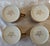 Fitz And Floyd Versailles Dusty Rose Gold Teacup And Saucers (Set Of 4). Excellent condition. Tea cup measures...
