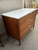 Mid-Century Modern Florence Knoll Walnut + White Laminate 3 Drawer Chest C1960 For Sale - Image 3 of 10
