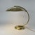 Gold Art Deco Bauhaus Brass Gleibo Table Lamp attributed to Hillebrand, Germany, 1930s For Sale - Image 8 of 17