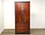 1970s Rosewood and Chrome Armoire Dresser For Sale - Image 13 of 13