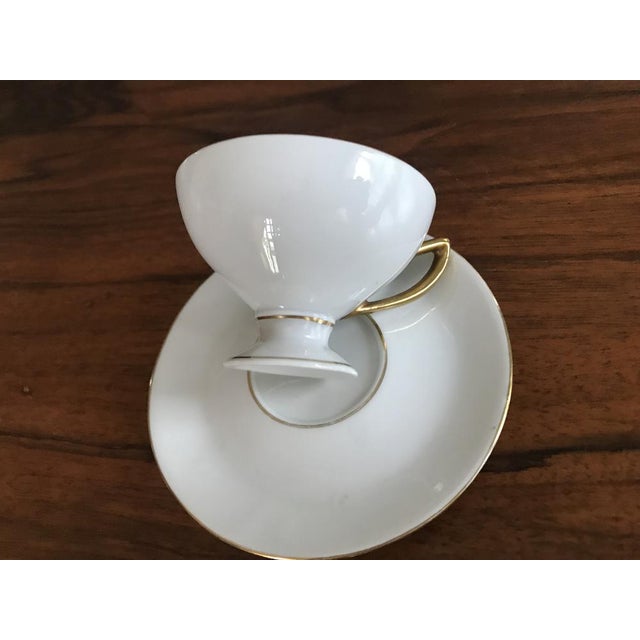Porcelain Cup and Saucer from Geierstahl, 1950s, Set of 2 For Sale - Image 13 of 18