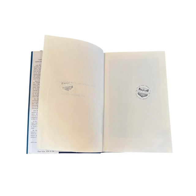 Textile Vintage the Letters and Journals of Lady Mary Coke Rare 4 Volume Book Set Hc W/ Dj For Sale - Image 7 of 9