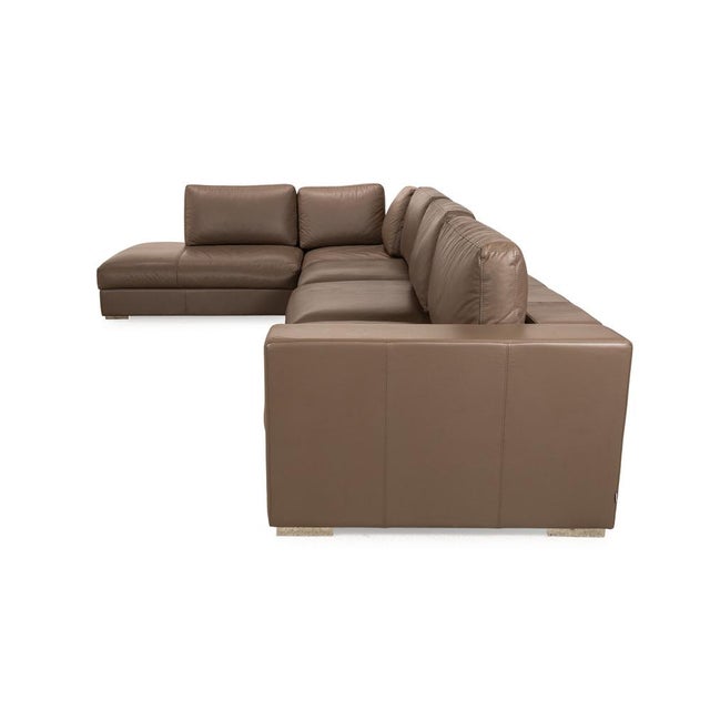 Cenova Leather Corner Sofa from Boconcept For Sale - Image 10 of 11
