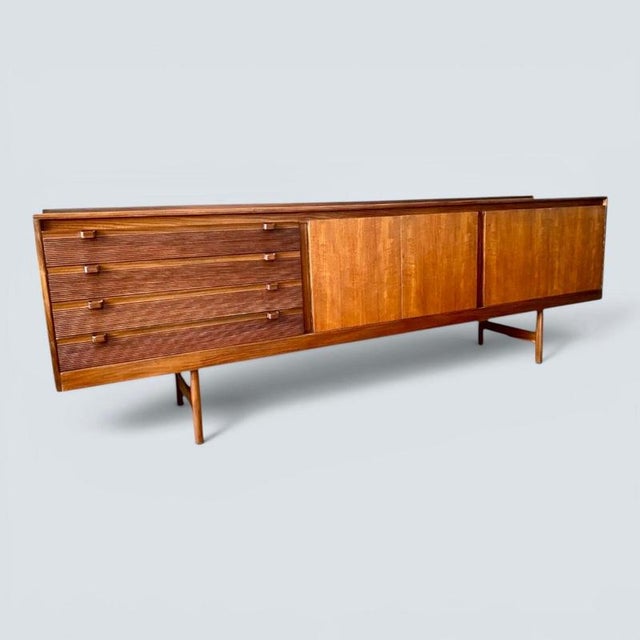 Wood Mid-Century Teak Sideboard by Robert Heritage for Archie Shine For Sale - Image 7 of 7