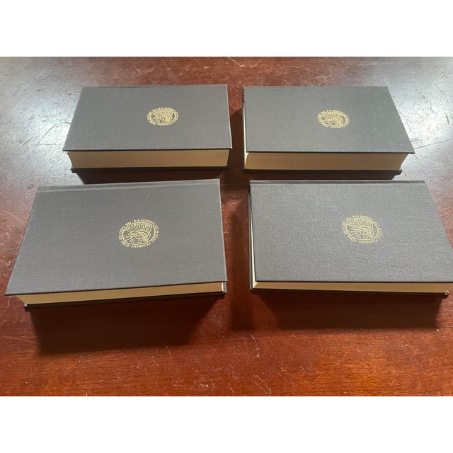 Vintage Books - Brown and Gold Decorative - Set of 4 For Sale In Philadelphia - Image 6 of 6