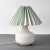 Danish White Glass Table Lamp, 1980s For Sale - Image 9 of 9