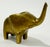 Vintage MCM Style Brass Elephant Paper Weight For Sale - Image 4 of 7