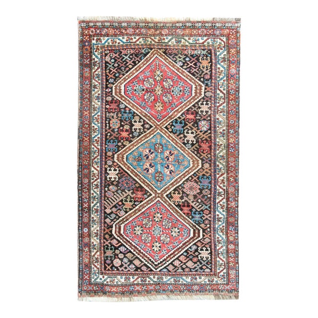 Early 20th Century Persian Afshar Rug For Sale