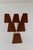 Mid-Century Modern Mid-Century Teak Bookends by Kai Kristiansen for FM, 1960s, Set of 6 For Sale - Image 3 of 18