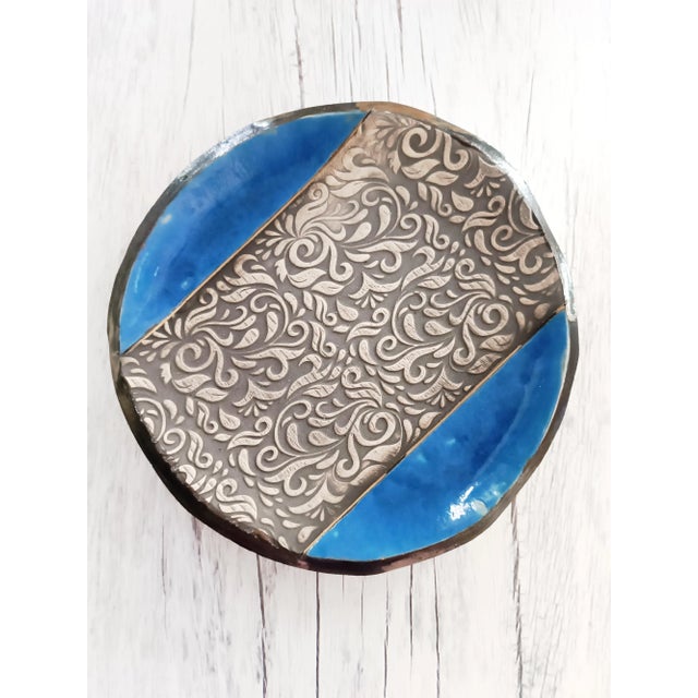 Contemporary Molise Plates by Daniela Proietti, Set of 2 For Sale - Image 3 of 8