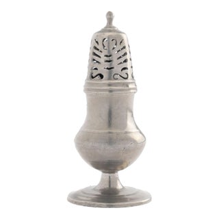 Austrian Pewter Sugar Shaker, 1830 For Sale