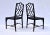 Vintage Chinese Chippendale Dining Chairs, Set of Eight, Lacquered For Sale - Image 9 of 16