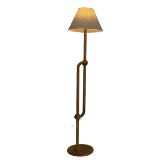 Swedish Adjustable Pine Floor Lamp, 1970s For Sale