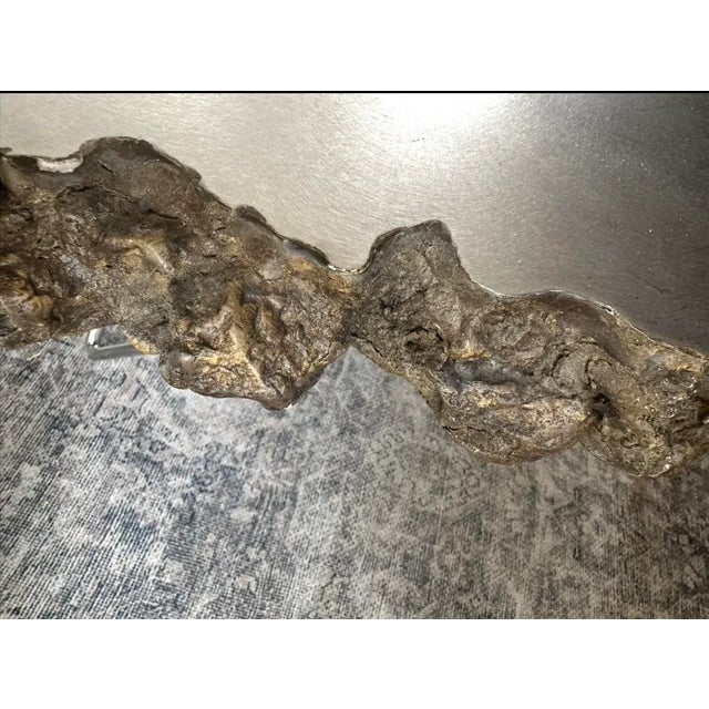 San Francisco Palecek Nesting Lava Coffee Table Set of 2 For Sale - Image 11 of 12