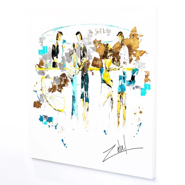 2020s "The Surf Lodge" Original Artwork by Zabel For Sale - Image 5 of 7