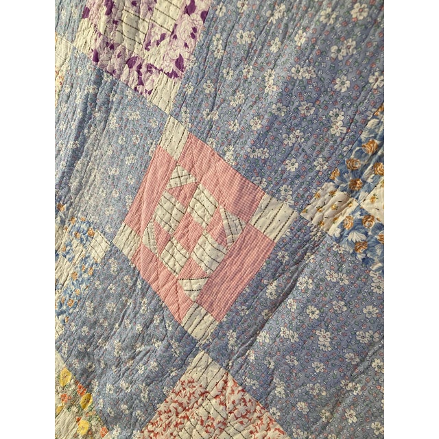 American 1920 American Americana Quilt For Sale - Image 3 of 12