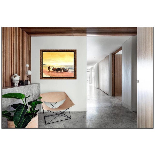 Message us to inquire about custom framing options! (Included for free with every purchase) The artwork here, "Haulin' The...