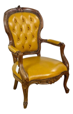 Vintage Armchair in Leather