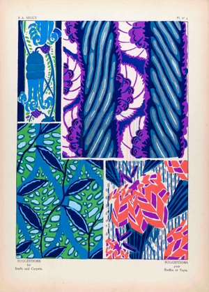 Ea Seguy Suggestions Pour Étoffes Et Tapis, Plate 4
