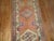 Traditional 20th Century Long Orange Turkish Anatolian Geometric Runner For Sale - Image 3 of 18