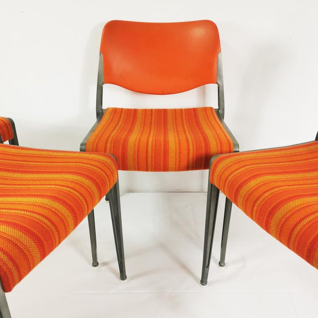 1970s Space Age Chair Set from Kusch+Co, 1970s, Set of 4 For Sale - Image 5 of 16