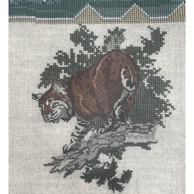 Late 20th Century Vintage Large Scale Embroidery Sampler For Sale - Image 5 of 11