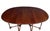 Vintage Chippendale Mahogany Gateleg Table, 1920s For Sale - Image 4 of 9