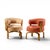 Carina Bengs for IKEA Fridene Mid Century Swedish Bentwood Swivel Lounge Chairs - Pair Each chair measures: 28.5 wide x...