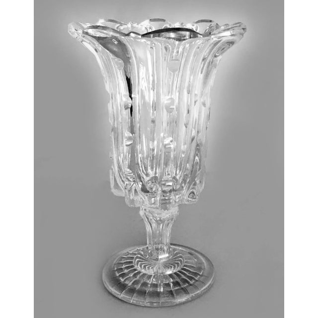 Mid 19th Century Victorian CutGlass Celery Vase Chairish