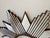 Vintage Geometric Starburst Mirror For Sale - Image 4 of 6