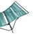 Black Mid-Century Iron Outdoor/Patio Chaise Lounge W/ Teal Cord, 6 Available For Sale - Image 8 of 9