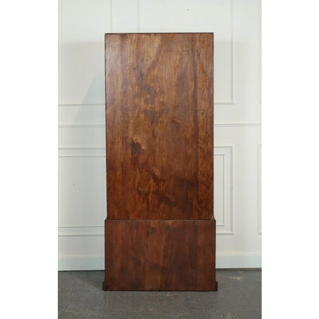 Vintage Military Campaign Display Cabinet with Brass Fittings For Sale - Image 10 of 13