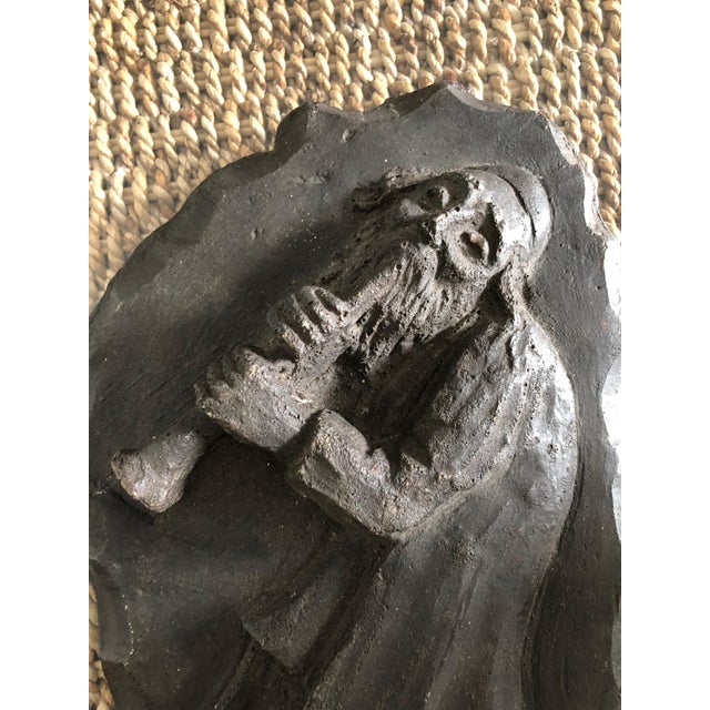 Mane-Katz (1894-1962) maquette plaster relief for bronze sculpture. (it is made from sort of composite material and then...