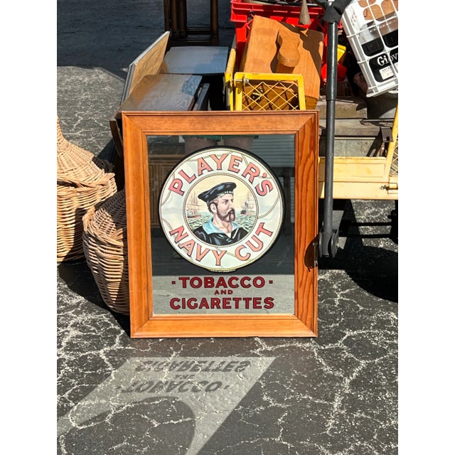 Mid-Century Modern Mid Century Nautical / Pub Style Mirror For Sale - Image 3 of 4