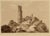 An original early 19th-century watercolour painting – William Page, Temple of Hercules, Sicily.A fine drawing in brown...