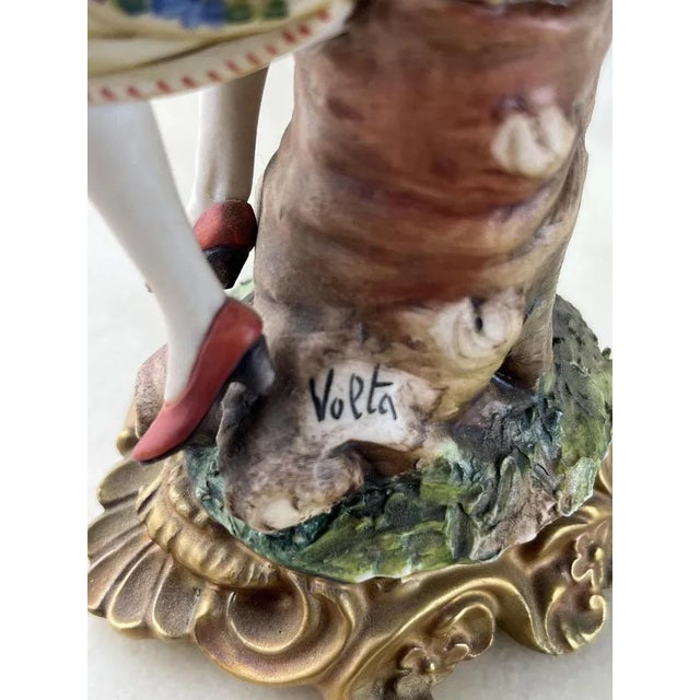 Porcelain Statuette from Capodimonte, Italy, 1970s For Sale - Image 4 of 10