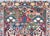 A wonderful early 20th century Persian Bakhtiari rug with a pattern of alternating cypress trees, rose bushes, and myriad...