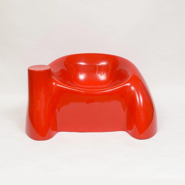 Mid-Century Modern Mid 20th Century Wendell Castle Fiberglass Chair For Sale - Image 3 of 10