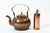 Antique Copper Teapot and Oil Lamp – Early 18th Century Decoration & Art Objects / Brass – Metal Decorative Object Origin:...