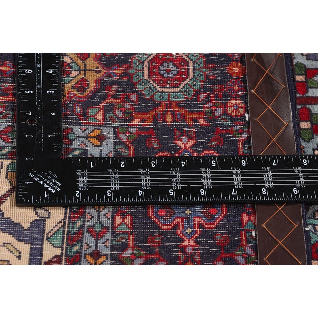 Vintage Persian Farahan Rug - 04'06 X 06'07 For Sale In Dallas - Image 6 of 9