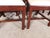 Set of 8 Maitland Smith Mahogany Chinese Chippendale Medallion Dining Chairs For Sale - Image 11 of 16