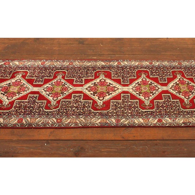 Middle Eastern Runner Rug For Sale - Image 4 of 10