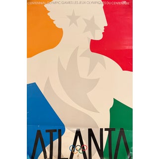 Atlanta 1996 Centennial Olympic Games, Official Olympic Poster For Sale