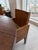 Animal Skin Mimi London Custom Dining Chairs, Set of Six, Solid Wood, Green Suede Seats For Sale - Image 7 of 13