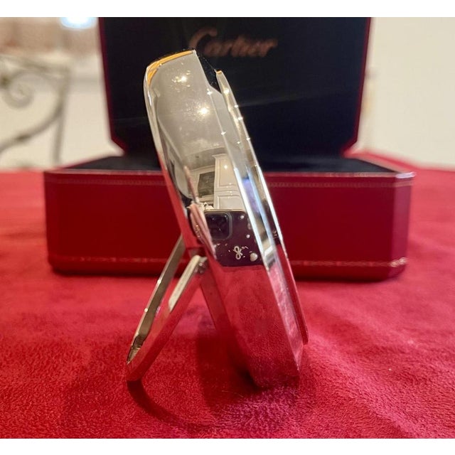 Pasha Travel Alarm Clock from Cartier For Sale - Image 11 of 13