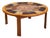 Oak and Ceramic Coffee Table by Tue Poulsen for Haslev, 1960s For Sale