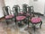 Queen Anne Custom Queen Anne Revival Upholstered Armchairs, Set of Six For Sale - Image 3 of 12